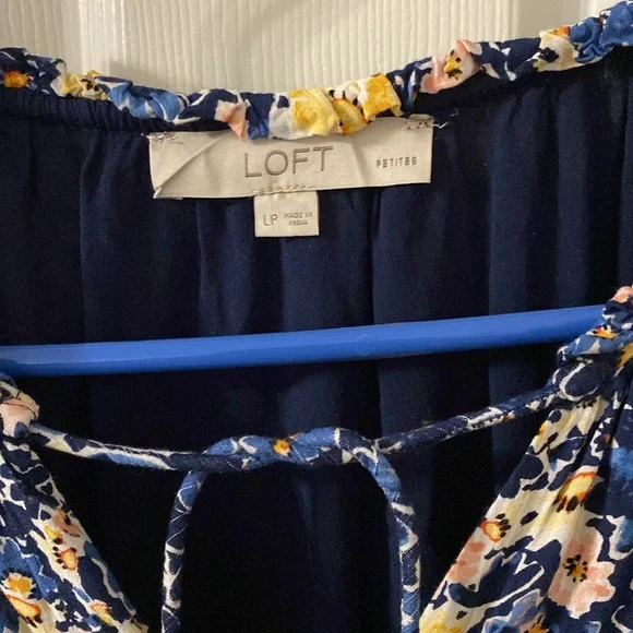 Loft desert garden dress, tiered with pockets. Fully lined. LP - Picture 2 of 6